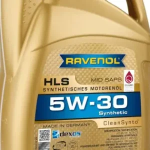 Ravenol HLS 5W30 4L – Ulei motor sintetic compatibil cu DPF Retur ușor